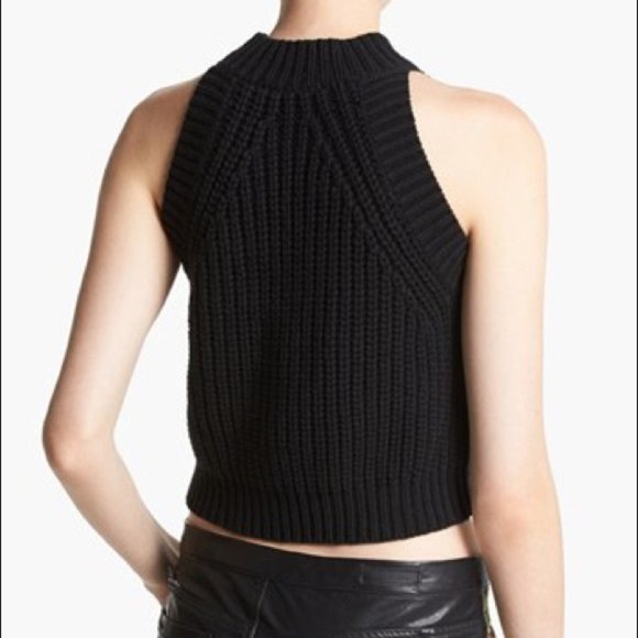 Like Mynded Mock Neck Sleeveless Sweater Tank - Picture 2 of 9